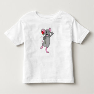 Ratte mit Rose Blume Kleinkind T-shirt