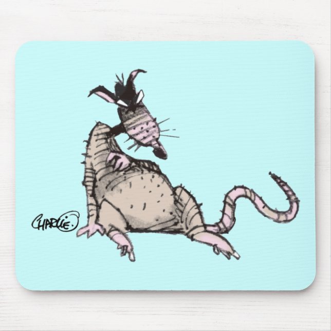 Ratte Mousepad (Vorne)