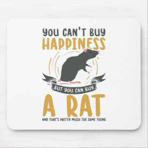 Ratte Pet   Rodent Zuhause Rat Animals Geschenk Mousepad