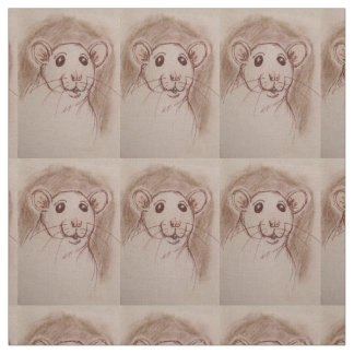 Ratte-tastic Ratten-Cartoon-Gewebe Stoff