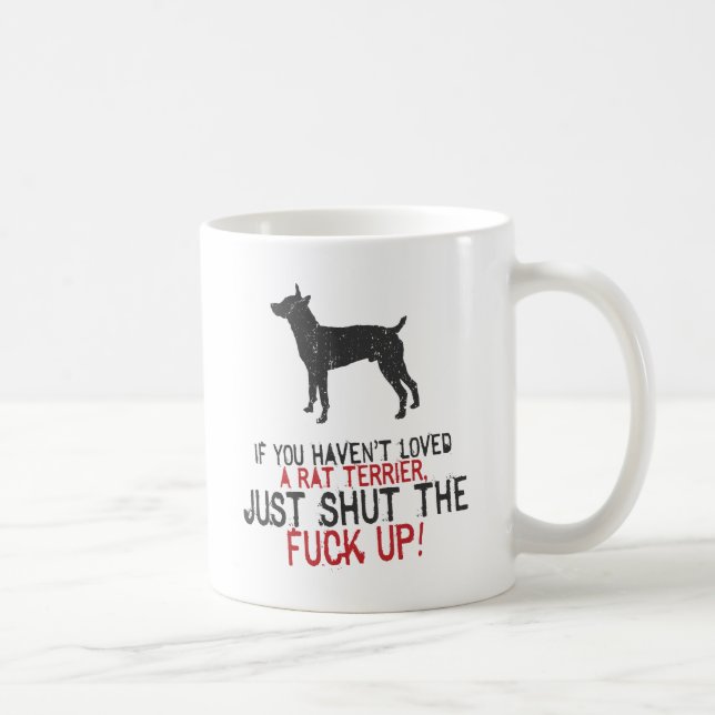 Ratte Terrier Kaffeetasse (Rechts)