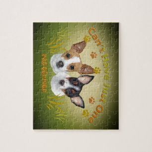 Ratte Terrier kann gerade ein nicht haben Puzzle