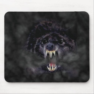 Ratte-Wolf Monster mousepad