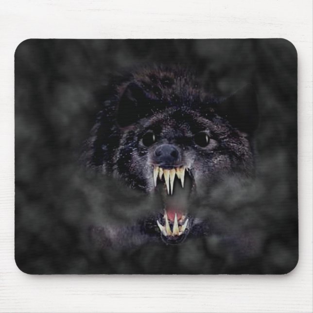 Ratte-Wolf Monster mousepad (Vorne)