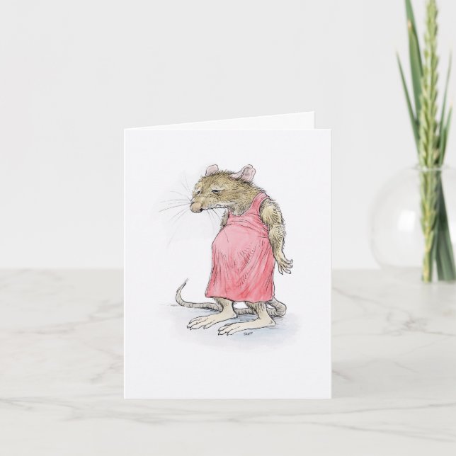 Ratten! Besiegte Rattenkarte Karte (Vorderseite)