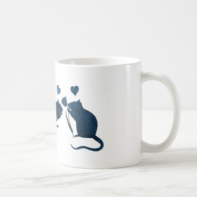 Ratten Kaffeetasse (Rechts)