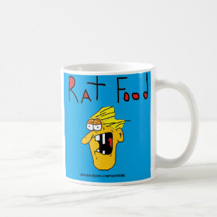 Ratten-Nahrungsmittelkaffee-Tasse: Fisch-Absolvent Tasse