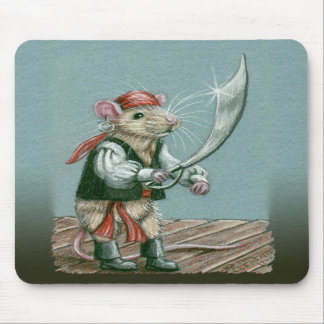 Ratten-Pirat mousepad