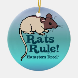 Ratten-Regel! Keramikornament