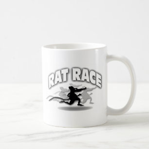 Ratten-Rennen-Kaffee-Tasse Tasse