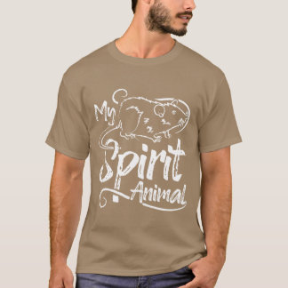 Ratten sind mein Seelentier lustig T-Shirt