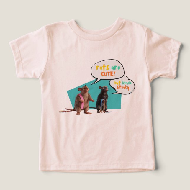 Ratten sind Niedlich, aber Kinda Stinky (Design Vorderseite)