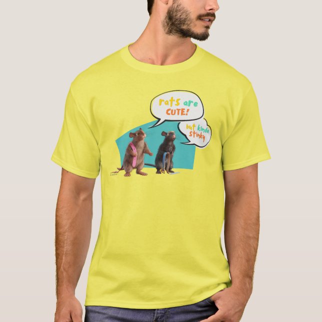 Ratten sind Niedlich, aber Kinda Stinky T-Shirt (Vorderseite)