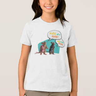 Ratten sind Niedlich, aber Kinda Stinky Tri-Blend Shirt