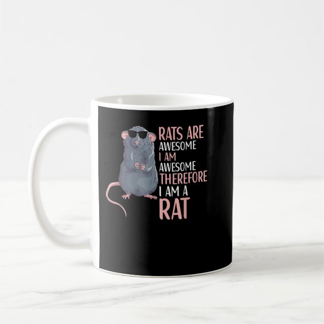 Ratten sind Phantastische Bekleidung von Ratten Lo Kaffeetasse (Links)