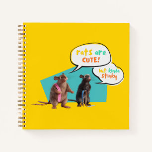 Ratten sind süß, aber irgendwie stinkig notizbuch