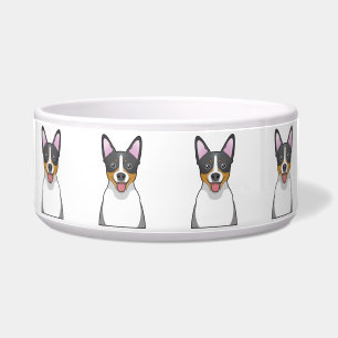 Ratten-Terrier-Cartoon Napf