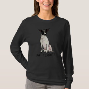 Ratten Terrier Verrückter Hund T-Shirt