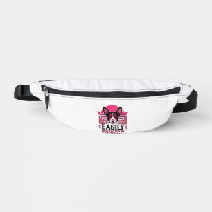 Ratten Terrier Vintage leicht ablenkbares Hundeshi Bauchtasche