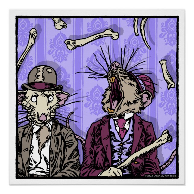 Ratten und Knochen - Pop Poster (Vorderseite)