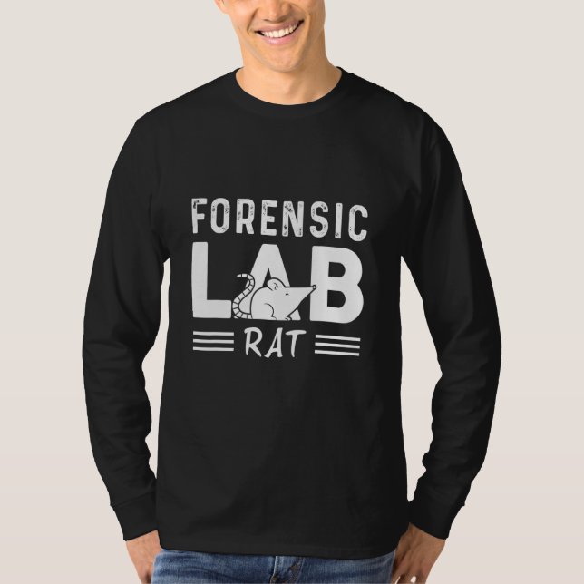 Rattenbesitzer des forensischen Labradors T-Shirt (Vorderseite)