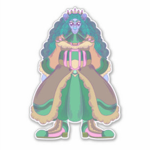 Rattenprinzessin Aufkleber