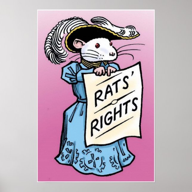 Rattenrechte Poster (Vorne)