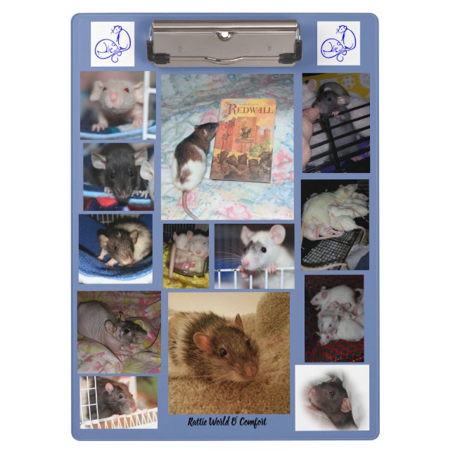 Rattie Klemmbrett (Vorderseite)