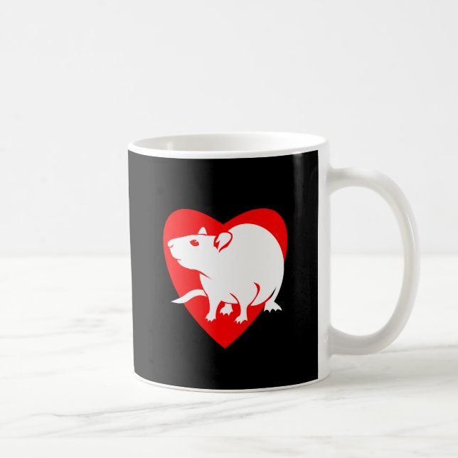 Rattitude Herz-Tasse Tasse (Rechts)