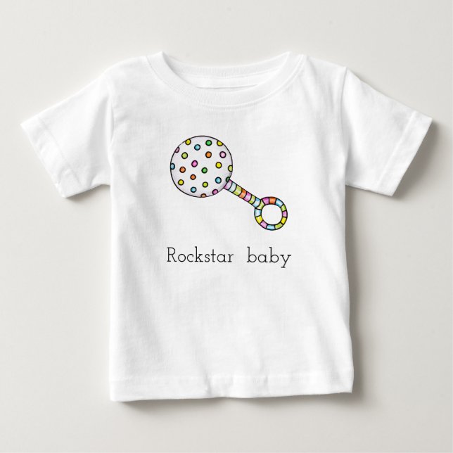 Rattle Baby T-shirt (Vorderseite)
