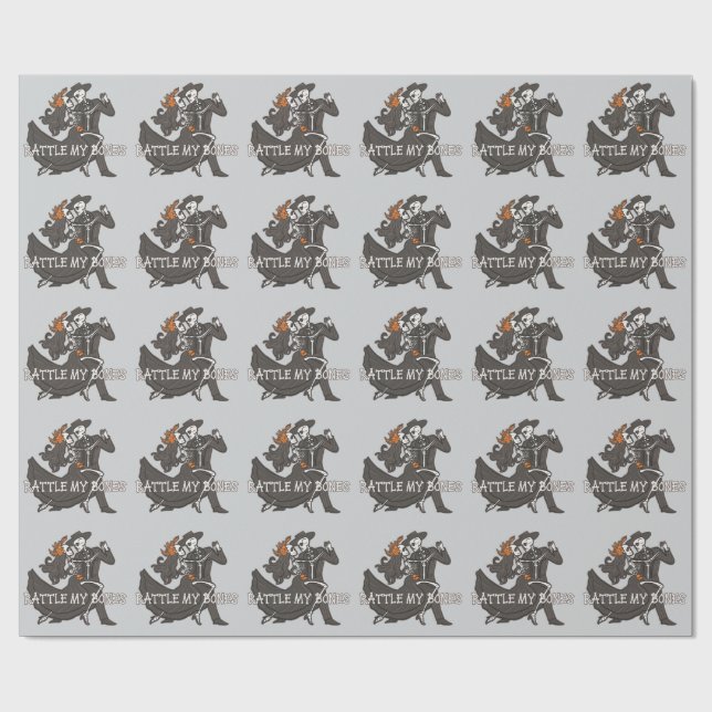 Rattle My Bones Geschenkpapier (Flach)