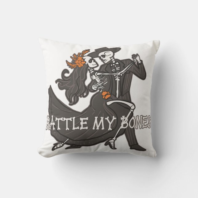 Rattle My Bones Kissen (Vorderseite)