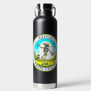 Rattle That Chains Disk Golfing Skeleton Trinkflasche