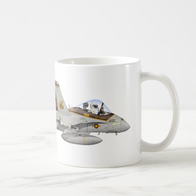Rattlers-Tasse des TodVMFA323 Kaffeetasse (Rechts)
