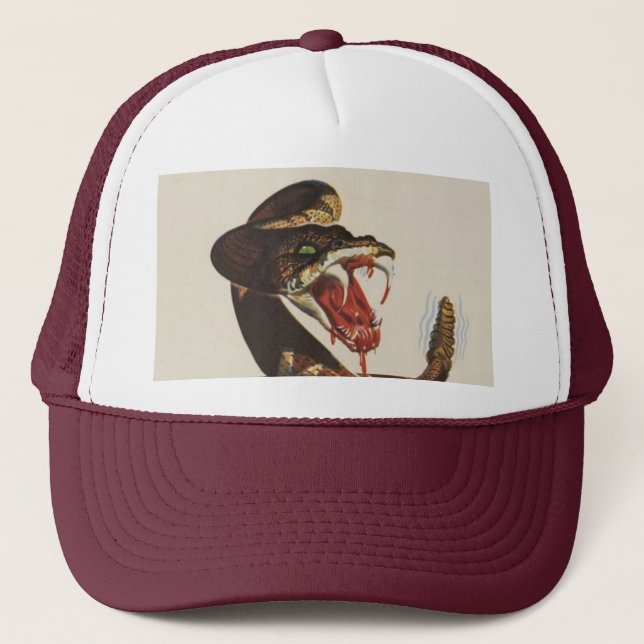 Rattlesnake Hat Truckerkappe (Vorderseite)