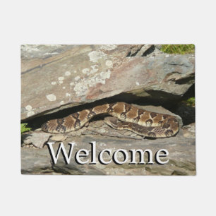 Rattlesnake im Shenandoah-Nationalpark Fußmatte