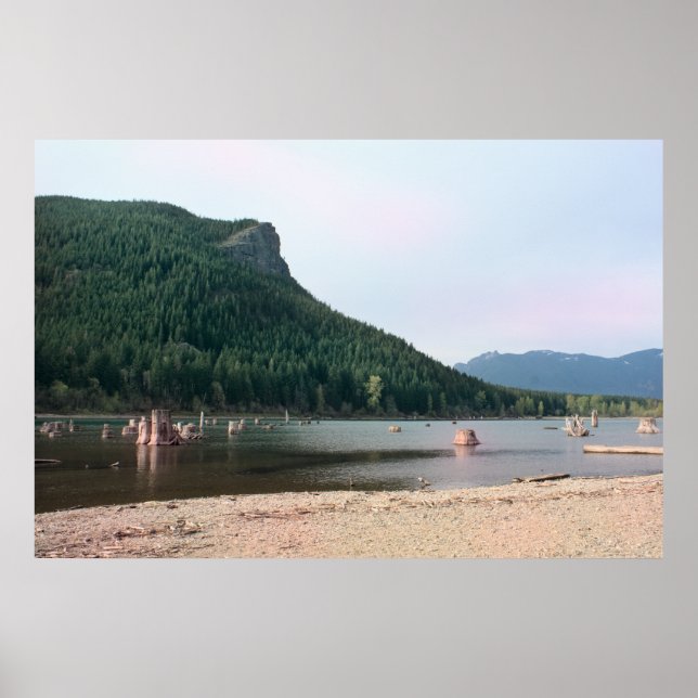 Rattlesnake Lake, Washington Print Poster (Vorne)