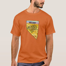 Rattlesnake Nevada Battleborn 1864 Wüstenberg T-Shirt