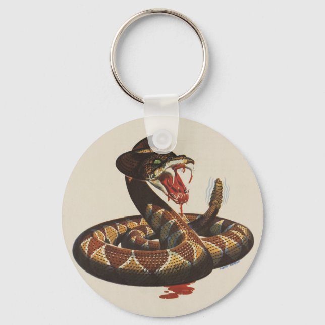 Rattlesnake Schlüsselanhänger (Vorderseite)