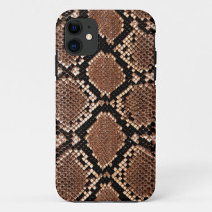 Rattlesnake Snake Skin Leather Imitate Case-Mate iPhone Hülle