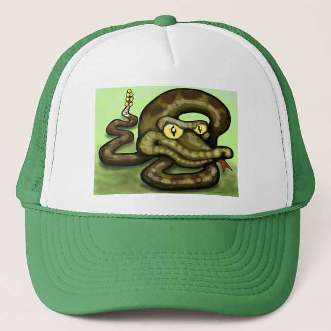 Rattlesnake Truckerkappe (Vorderseite)