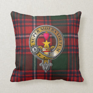 Rattray Tartan & Abzeichen Kissen