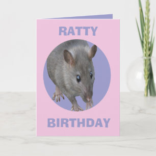 Ratty Customizable Grußkarte Karte