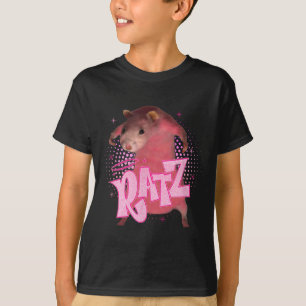 Ratz Fun Pink Mouse Rat Meme Men Halloween C T-Shirt
