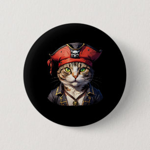 Raub und Katze Button