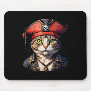 Raub und Katze Mousepad