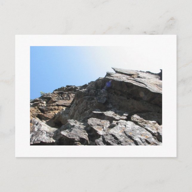 Räuber-Höhlen Oklahoma Postkarte (Vorderseite)