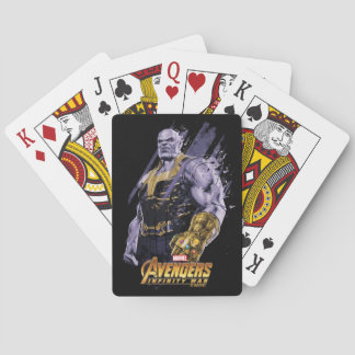 Räuber: Unendlichkeitskrieg | Thanos Shattered Gra Spielkarten