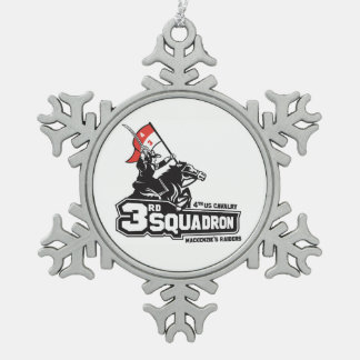 Räuber-Verzierung Schneeflocken Zinn-Ornament