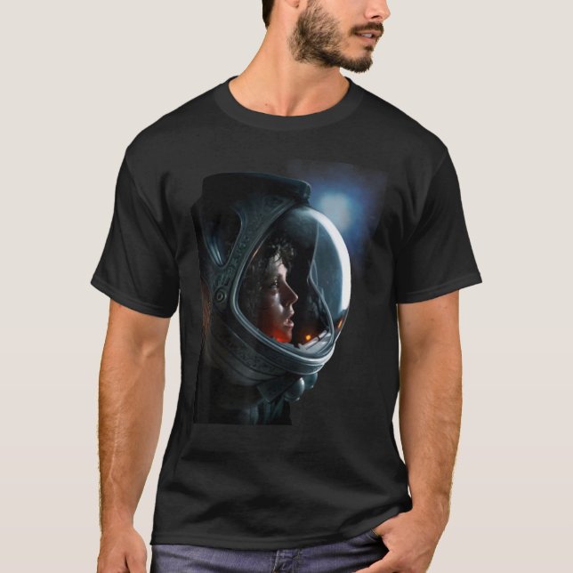 Raubtier / Alien Astronaut T-Shirt (Vorderseite)